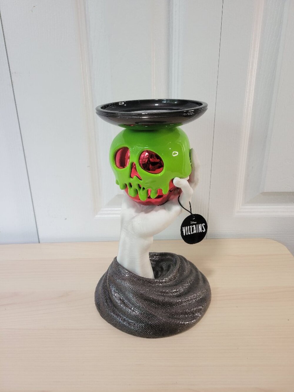 DISNEY Bath Body Works Snow White Villains Evil Queen Poison Apple Candle Holder